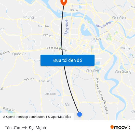 Tân Ước to Đại Mạch map