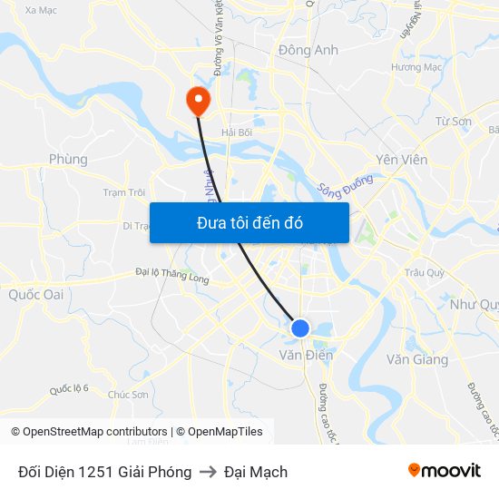 Đối Diện 1251 Giải Phóng to Đại Mạch map