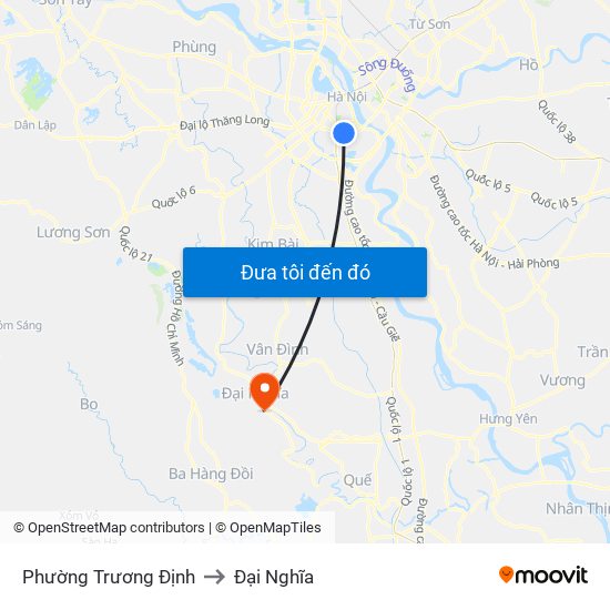 Phường Trương Định to Đại Nghĩa map