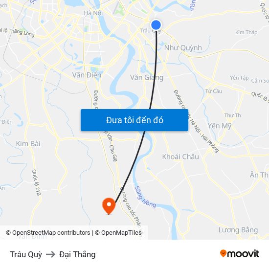 Trâu Quỳ to Đại Thắng map