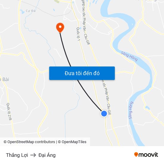 Thắng Lợi to Đại Áng map