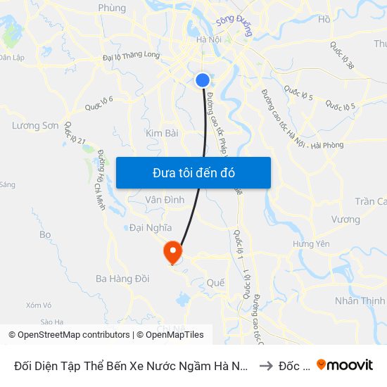 Đối Diện Tập Thể Bến Xe Nước Ngầm Hà Nội - Ngọc Hồi to Đốc Tín map