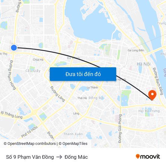 Trường Phổ Thông Hermam Gmeiner - Phạm Văn Đồng to Đống Mác map