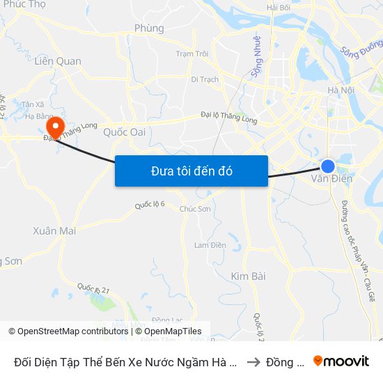 Đối Diện Tập Thể Bến Xe Nước Ngầm Hà Nội - Ngọc Hồi to Đồng Trúc map