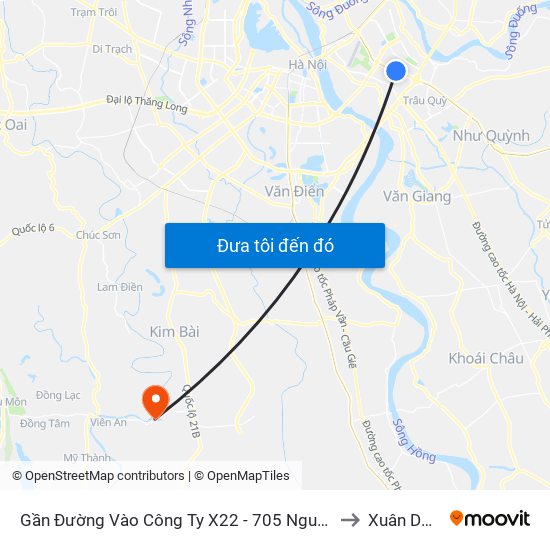 Gần Đường Vào Công Ty X22 - 705 Nguyễn Văn Linh to Xuân Dương map