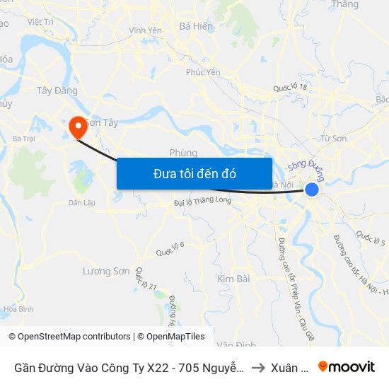 Gần Đường Vào Công Ty X22 - 705 Nguyễn Văn Linh to Xuân Sơn map