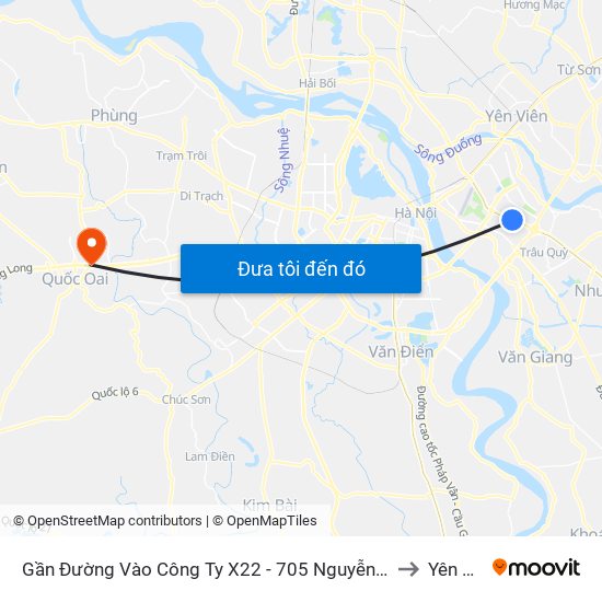 Gần Đường Vào Công Ty X22 - 705 Nguyễn Văn Linh to Yên Sơn map