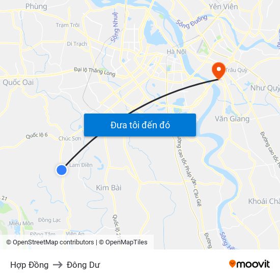 Hợp Đồng to Đông Dư map