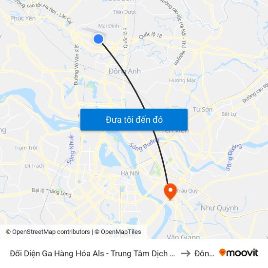 Đối Diện Ga Hàng Hóa Als - Trung Tâm Dịch Vụ Kỹ Thuật Cung Ứng Điện to Đông Dư map