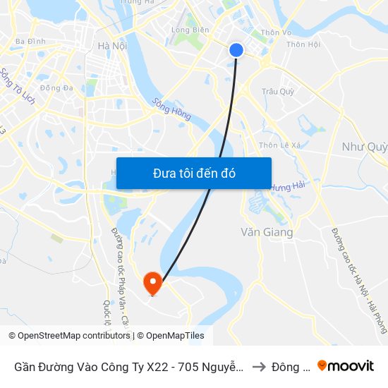 Gần Đường Vào Công Ty X22 - 705 Nguyễn Văn Linh to Đông Mỹ map