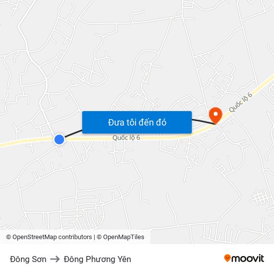 Đông Sơn to Đông Phương Yên map