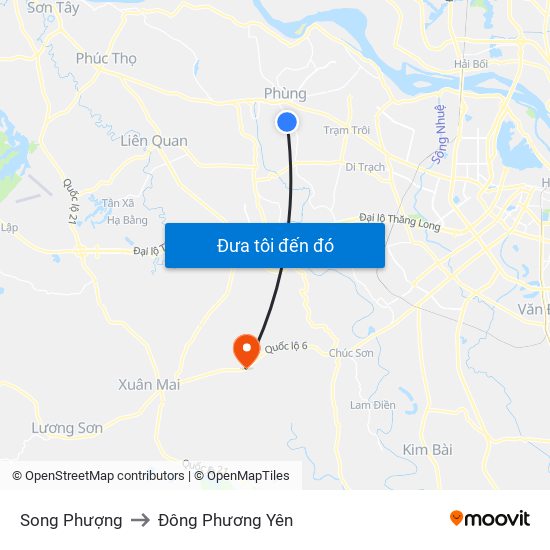 Song Phượng to Đông Phương Yên map