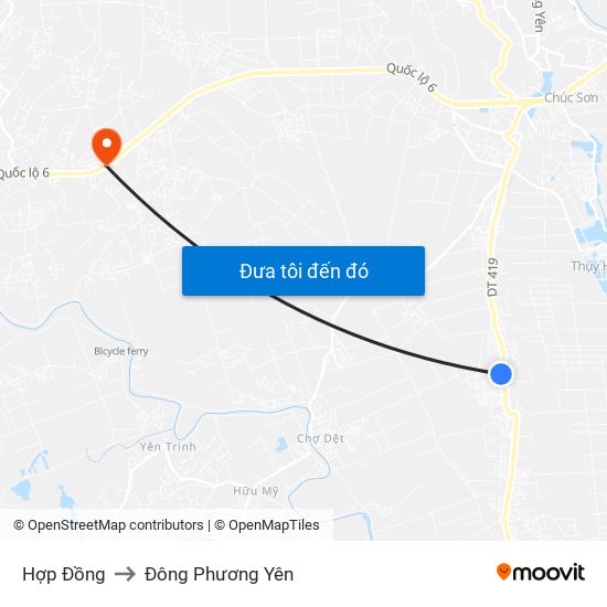 Hợp Đồng to Đông Phương Yên map