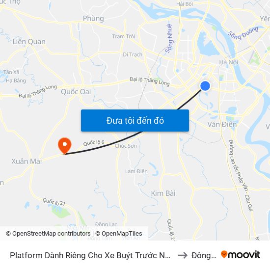 Platform Dành Riêng Cho Xe Buýt Trước Nhà 604 Trường Chinh to Đông Sơn map