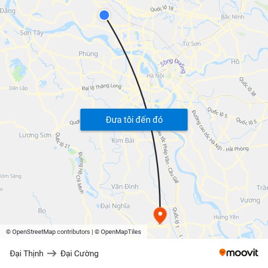 Đại Thịnh to Đại Cường map