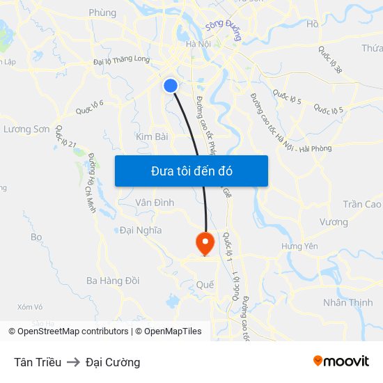 Tân Triều to Đại Cường map