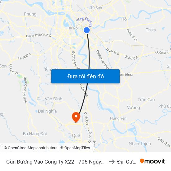 Gần Đường Vào Công Ty X22 - 705 Nguyễn Văn Linh to Đại Cường map