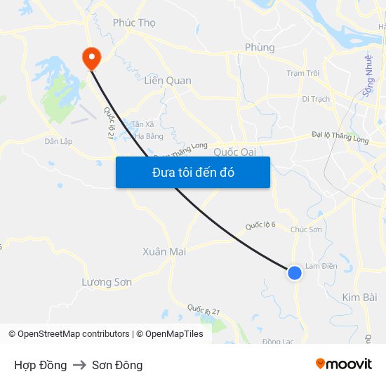 Hợp Đồng to Sơn Đông map