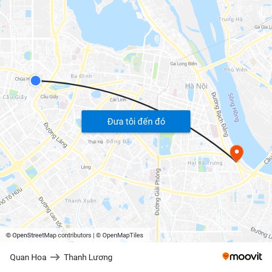 Quan Hoa to Thanh Lương map