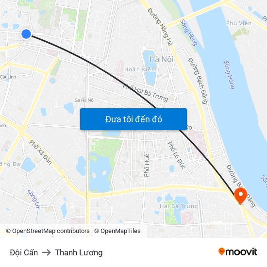 Đội Cấn to Thanh Lương map