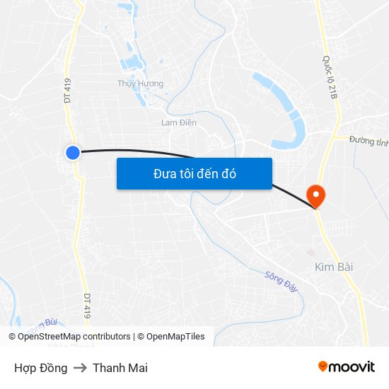 Hợp Đồng to Thanh Mai map