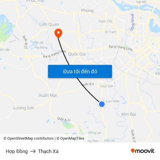 Hợp Đồng to Thạch Xá map