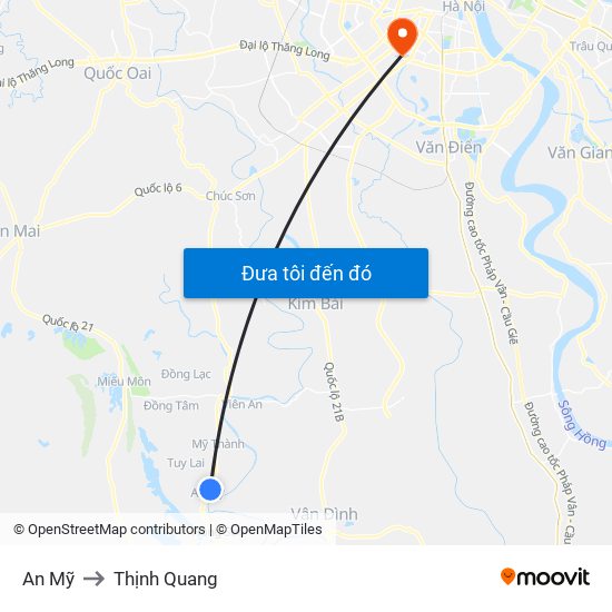 An Mỹ to Thịnh Quang map