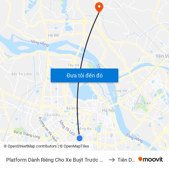 Platform Dành Riêng Cho Xe Buýt Trước Nhà 604 Trường Chinh to Tiên Dương map