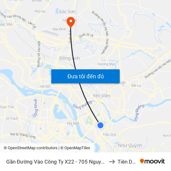 Gần Đường Vào Công Ty X22 - 705 Nguyễn Văn Linh to Tiên Dược map