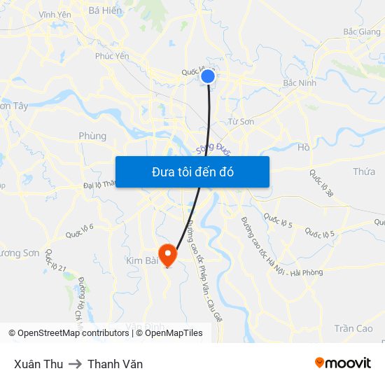 Xuân Thu to Thanh Văn map