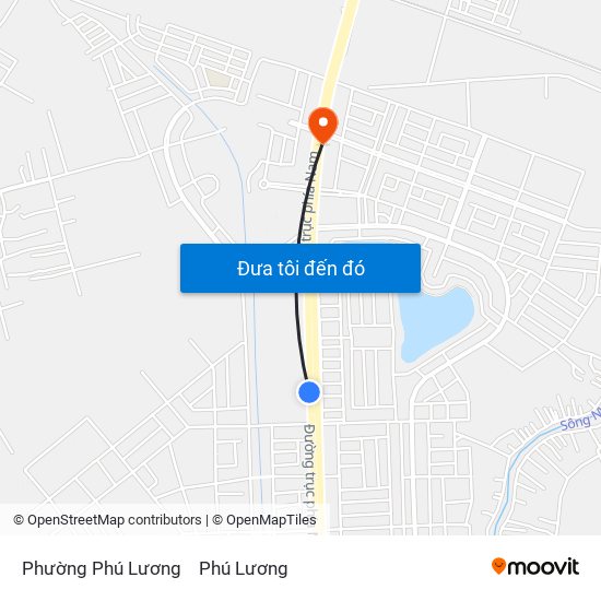 Phường Phú Lương to Phú Lương map