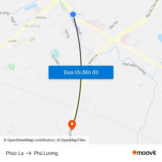 Phúc La to Phú Lương map