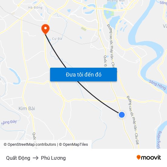 Quất Động to Phú Lương map