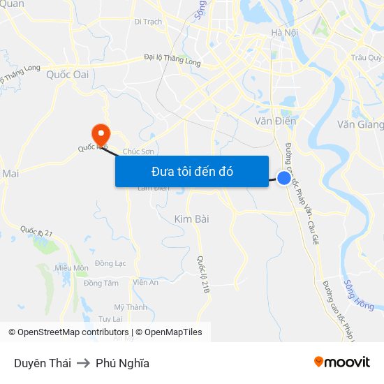 Duyên Thái to Phú Nghĩa map