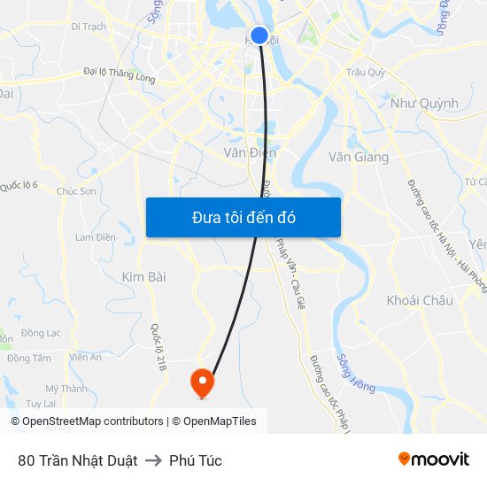 80 Trần Nhật Duật to Phú Túc map