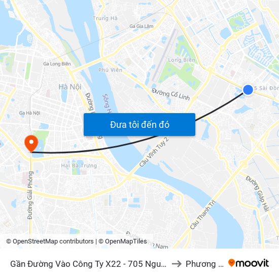 Gần Đường Vào Công Ty X22 - 705 Nguyễn Văn Linh to Phương Liên map