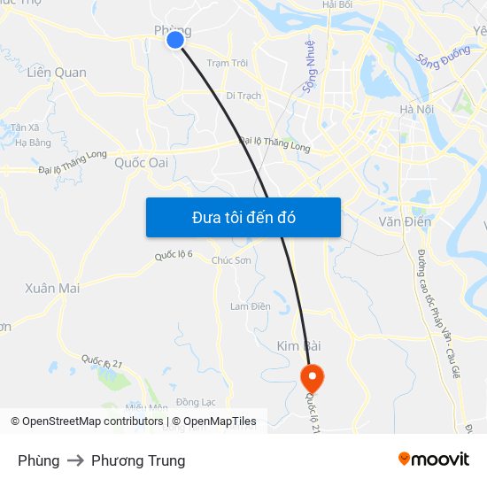 Phùng to Phương Trung map