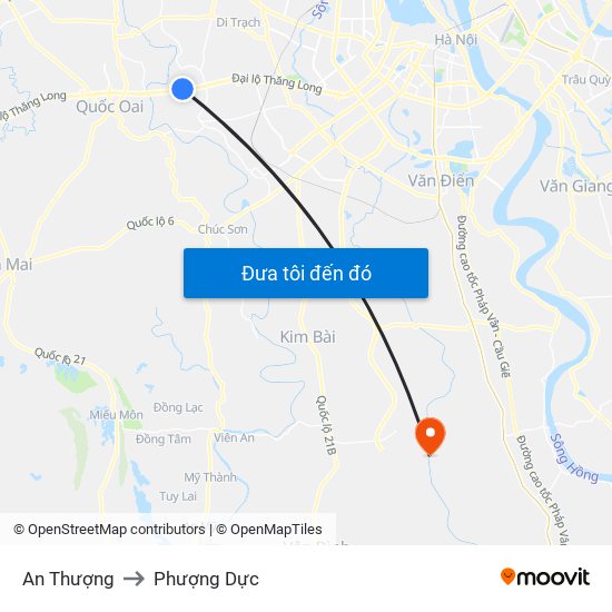 An Thượng to Phượng Dực map