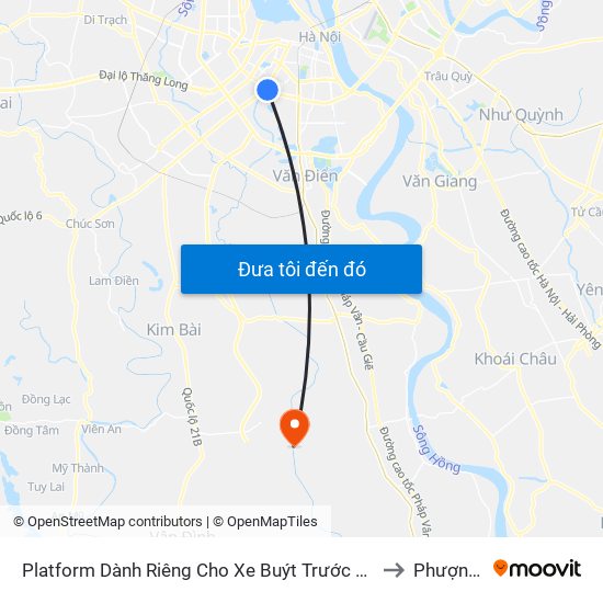 Platform Dành Riêng Cho Xe Buýt Trước Nhà 604 Trường Chinh to Phượng Dực map