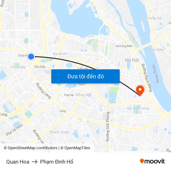 Quan Hoa to Phạm Đình Hổ map