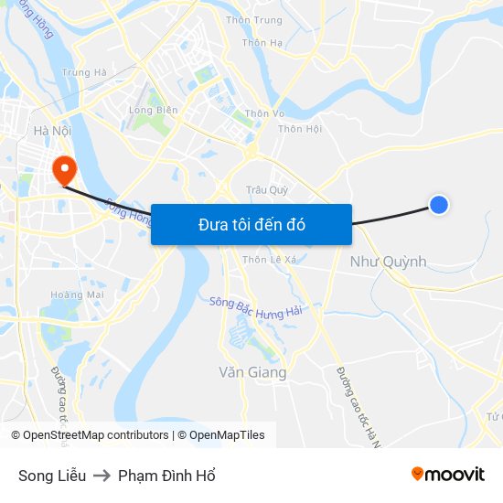 Song Liễu to Phạm Đình Hổ map