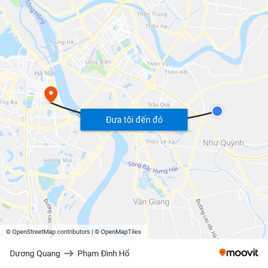 Dương Quang to Phạm Đình Hổ map