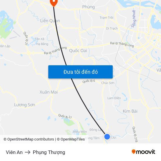 Viên An to Phụng Thượng map