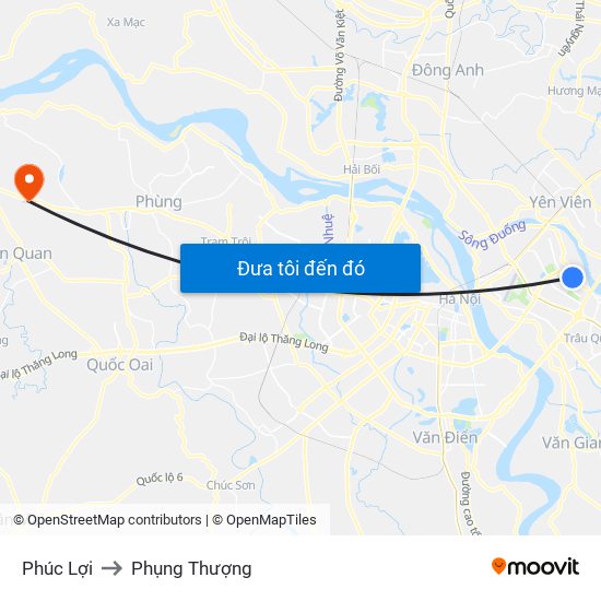 Phúc Lợi to Phụng Thượng map