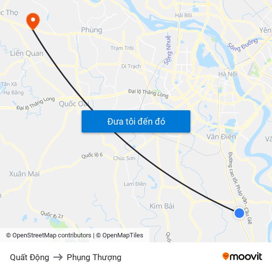 Quất Động to Phụng Thượng map