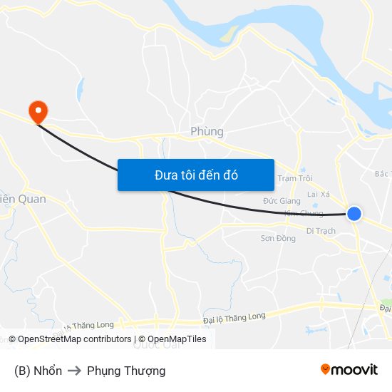 (B) Nhổn to Phụng Thượng map