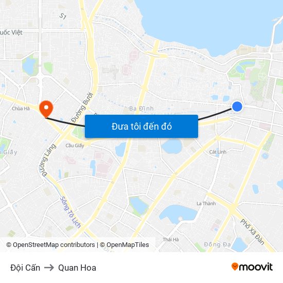 Đội Cấn to Quan Hoa map
