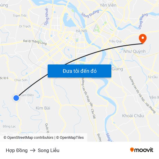 Hợp Đồng to Song Liễu map