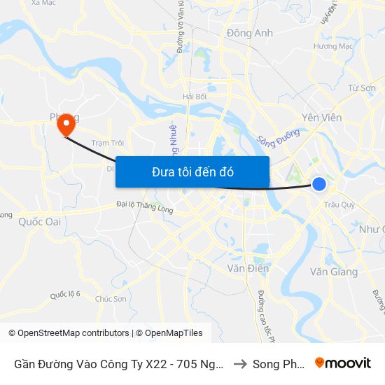 Gần Đường Vào Công Ty X22 - 705 Nguyễn Văn Linh to Song Phượng map