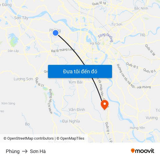 Phùng to Sơn Hà map